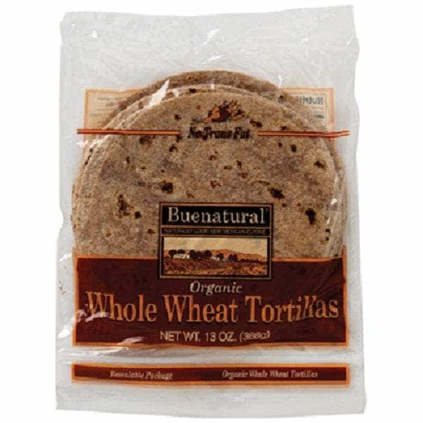 Buenatural Buenatural Organic Whole Wheat Tortillas, 13 oz