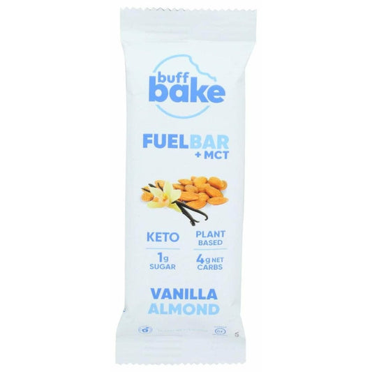 BUFF BAKE Grocery > Nutritional Bars BUFF BAKE: Vanilla Almond Fuel Bar, 50 gm