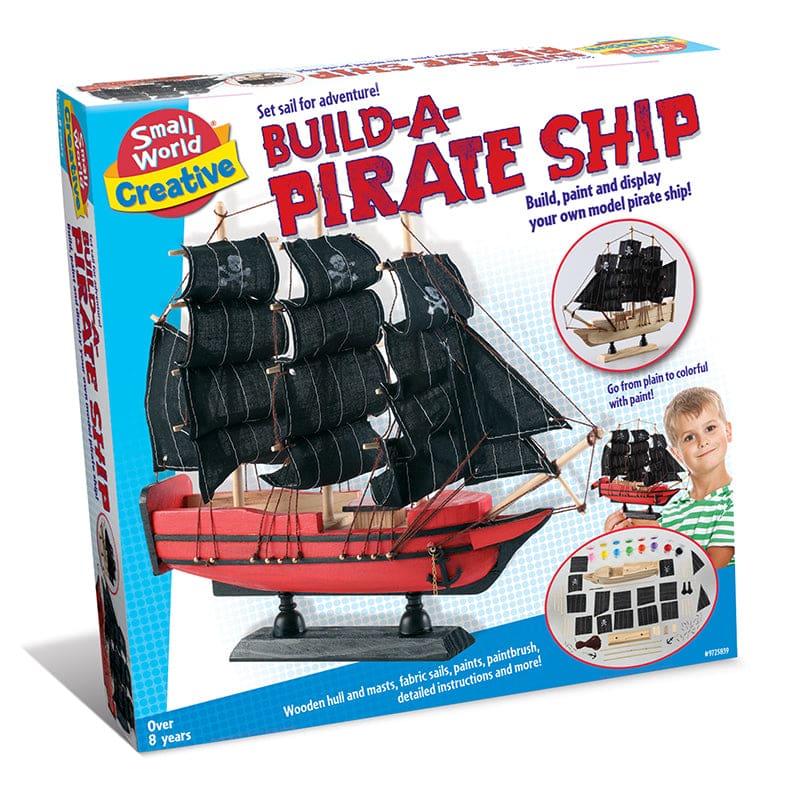Build A Pirate Ship - Blocks & Construction Play - Small World Toys