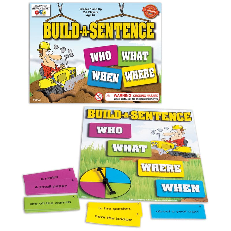 Build A Sentence - Language Arts - Learning Advantage