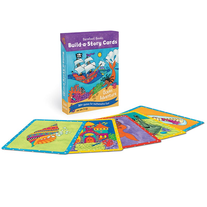 Build A Story Cards Ocean Adventure (Pack of 6) - Language Arts - Barefoot Books