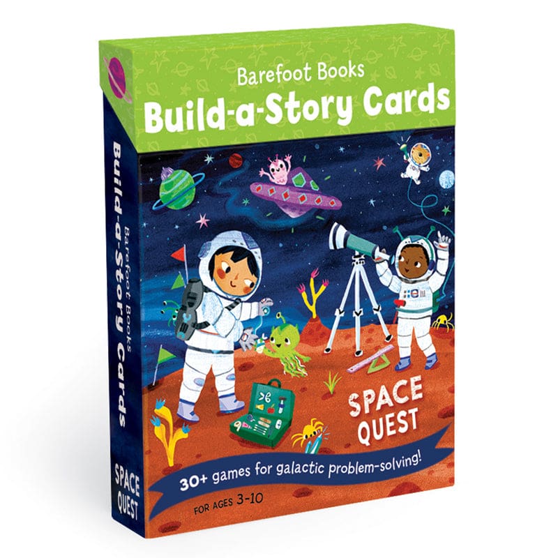 Build-A-Story Cards Space Quest (Pack of 6) - Reading Skills - Barefoot Books