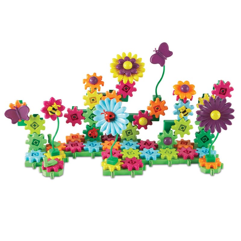 Build And Bloom Flower Garden Gears - Pretend & Play - Learning Resources
