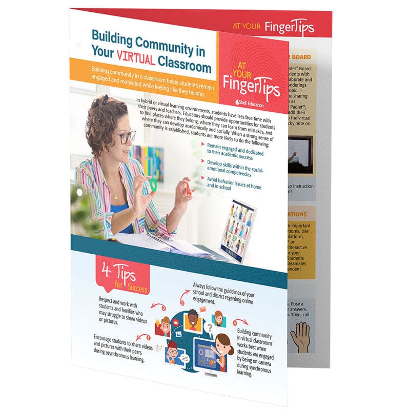 Building Community In Your Virtual Classroom (Pack of 6) - Classroom Management - Shell Education