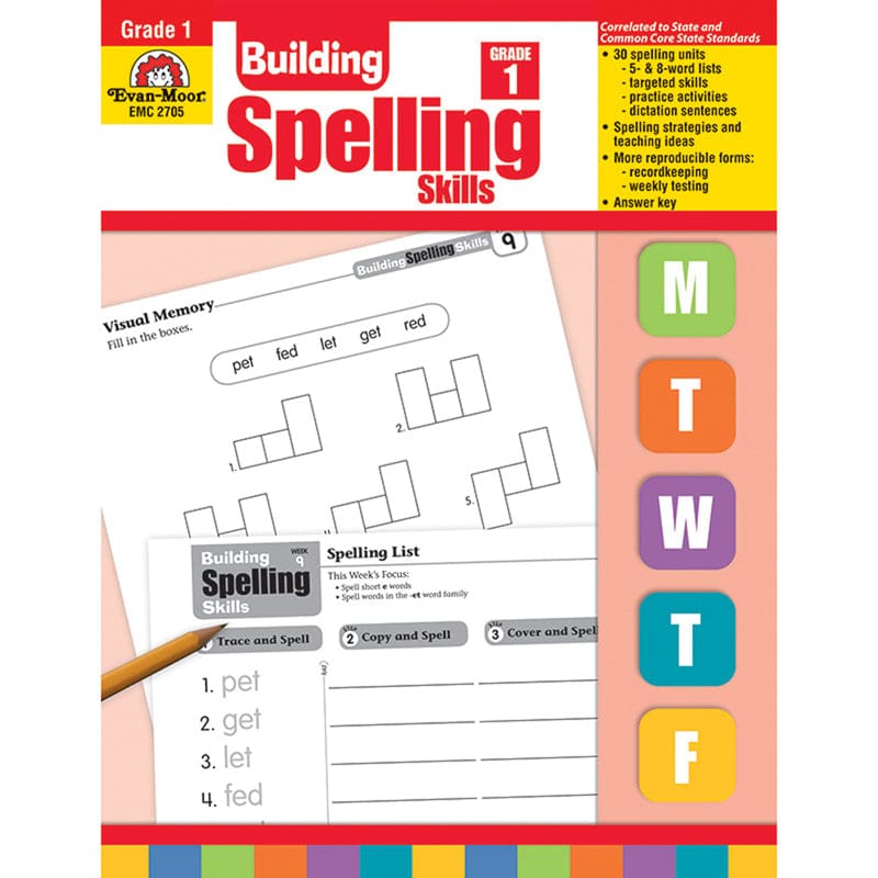 Building Spelling Skills Gr 1 - Spelling Skills - Evan-moor