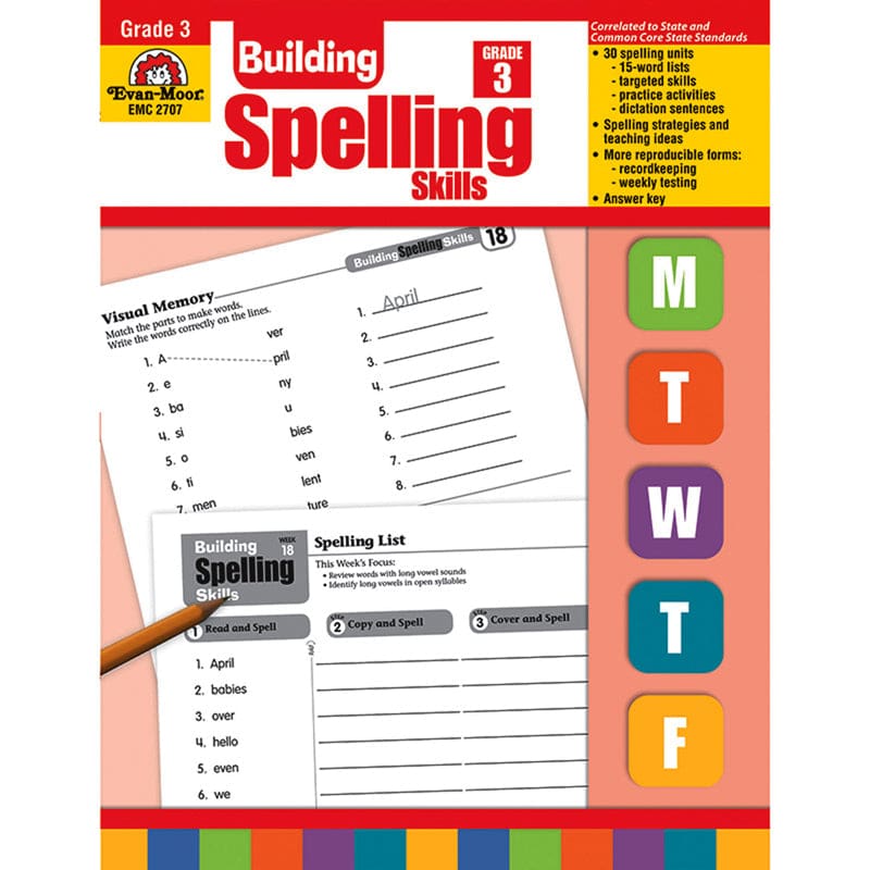 Building Spelling Skills Gr 3 - Spelling Skills - Evan-moor