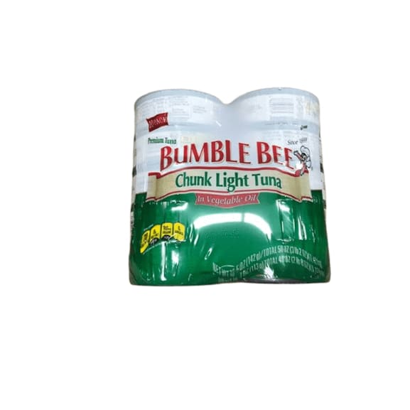 Bumble Bee Chunk Light Tuna In Vegetable Oil - 10/5 Oz - ShelHealth.Com