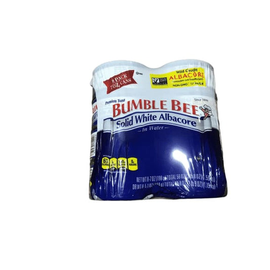 Bumble Bee Solid White Albacore Tuna In Water, 7-Ounce Cans (Pack of 8) - ShelHealth.Com