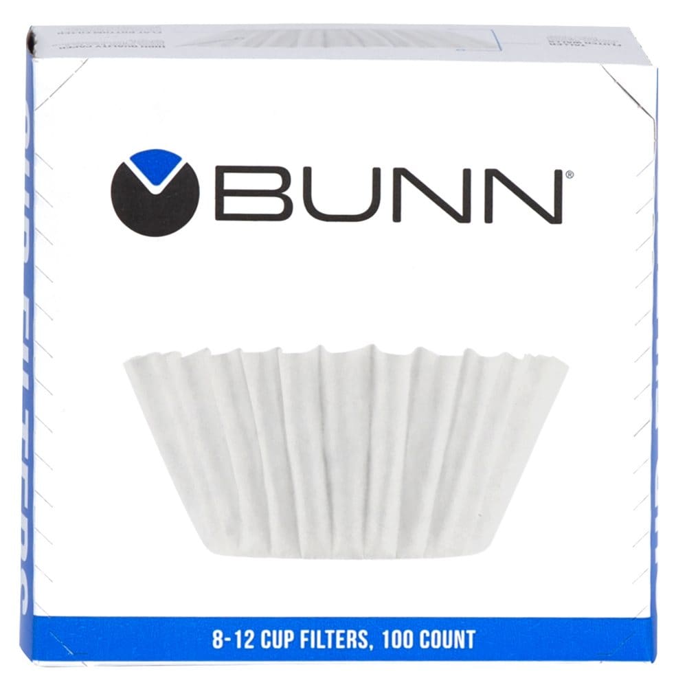 BUNN 8-12 Cup Home Coffee Filters (100 ct./pk. 12 pk.) - Coffee Tea & Cocoa - BUNN 8-12