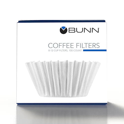 BUNN Coffee Filters 8 To 12 Cup Size Flat Bottom 100/pack - Food Service - BUNN®