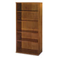 Bush Series C Collection Bookcase Five-shelf 35.63w X 15.38d X 72.78h Natural Cherry - Furniture - Bush®