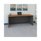 Bush Series C Collection Desk Shell 71.13 X 29.38 X 29.88 Natural Cherry/graphite Gray - Furniture - Bush®