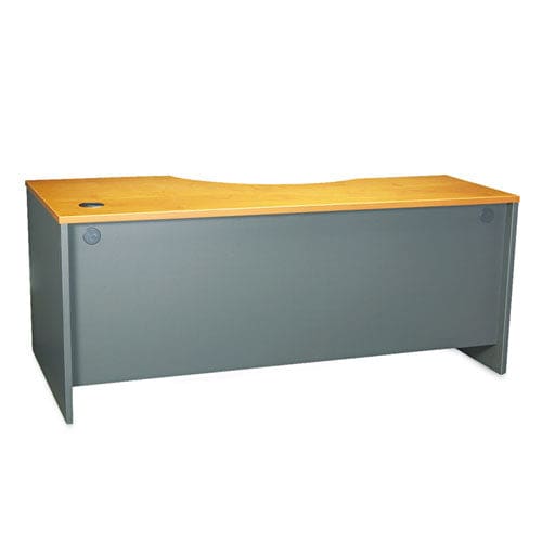 Bush Series C Collection Left Corner Desk Module 71.13 X 35.5 X 29.88 Hansen Cherry/graphite Gray - Furniture - Bush®