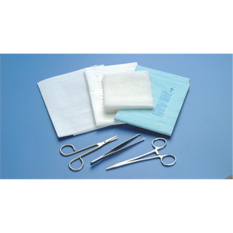 Busse Hospital Disposables Minor Laceration Tray (Pack of 3) - Nursing Supplies >> Nursing Misc - Busse Hospital Disposables