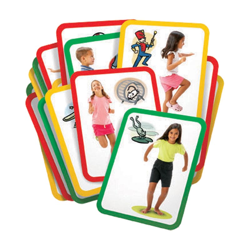 Busy Body Gross Motor Exercise Cards - Hands-On Activities - Roylco Inc.