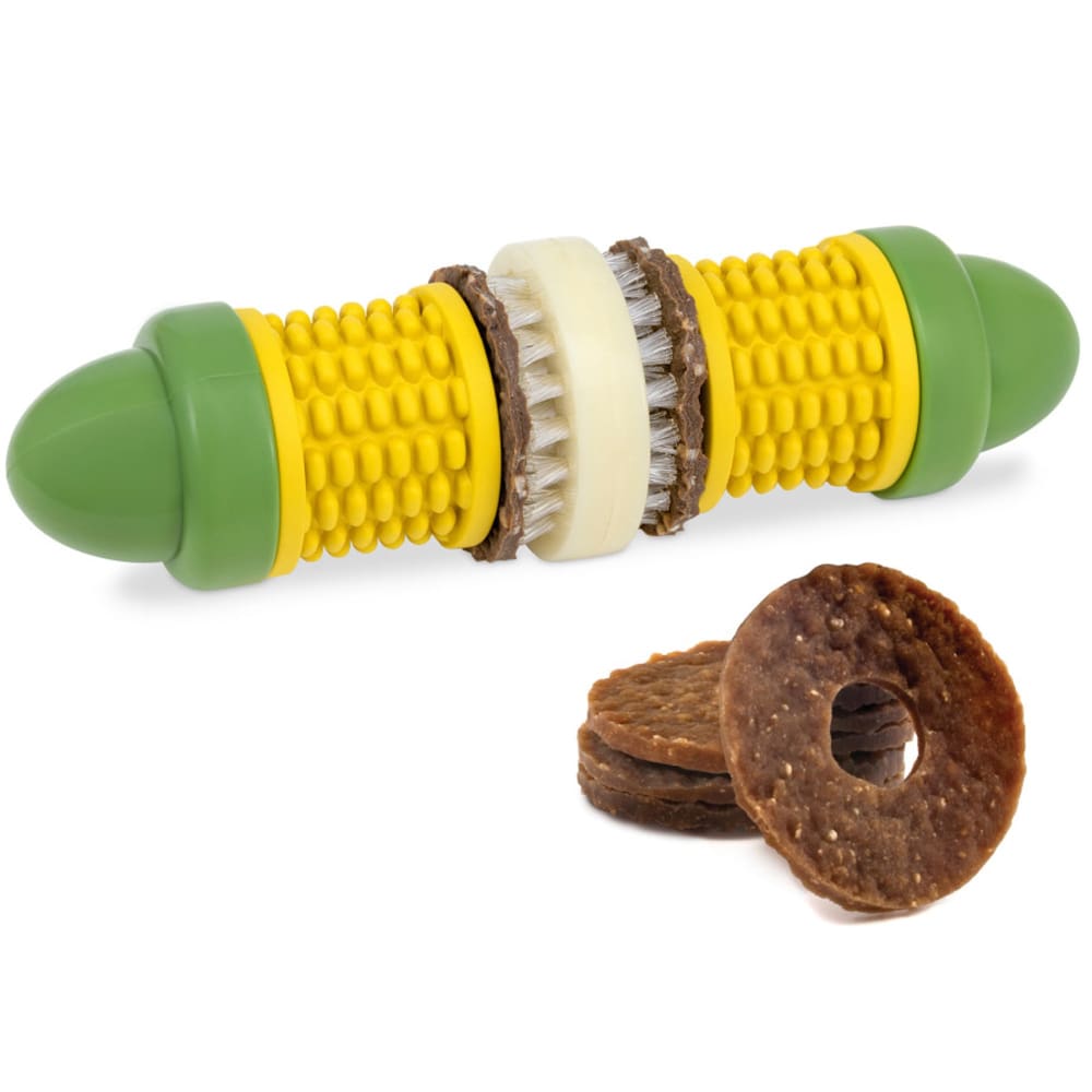 Busy Buddy Cravin Corncob Treat Holding Dog Toy 1ea-MD-LG - Pet Supplies - Busy Buddy