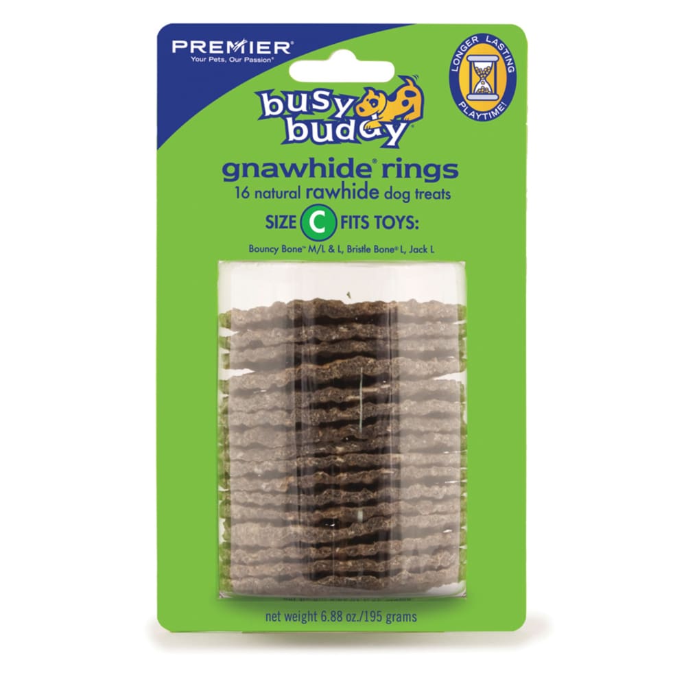 Busy Buddy Rawhide Refills 6.88 oz 16 Count Large - Pet Supplies - Busy Buddy