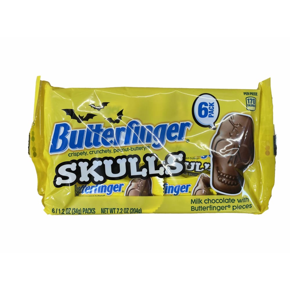 Butterfinger Butterfinger Skull 6 Pack, 7.2 oz