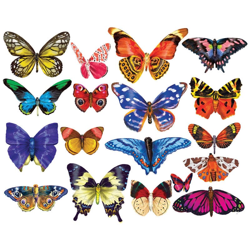Butterflies Iii Mini Shaped Puzzle Set 18 Puzzles (Pack of 6) - Puzzles - Cra-z-art