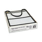 C-Line 2-pocket Shop Ticket Holder W/setrap Black Stitching 150-sheet 9 X 12 15/box - School Supplies - C-Line®