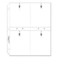 C-Line Clear Photo Pages For Eight 3.5 X 5 Photos 3-hole Punched 11.25 X 8.13 50/box - Office - C-Line®