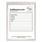 C-Line Clear Vinyl Shop Ticket Holders Both Sides Clear 15 Sheets 8.5 X 11 50/box - School Supplies - C-Line®