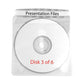 C-Line Deluxe Individual Cd/dvd Holders 2 Disc Capacity Clear/white 50/box - Technology - C-Line®