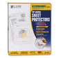 C-Line Economy Weight Poly Sheet Protectors Reduced Glare 2 11 X 8.5 100/box - School Supplies - C-Line®