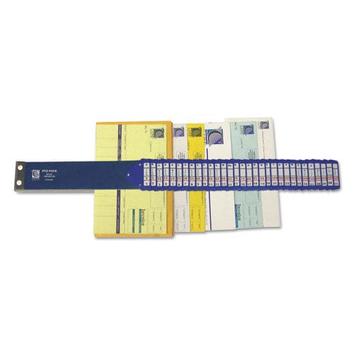 C-Line Heavy-duty Indexed Sorter 31 Dividers Alpha/numeric/month/date/day Index Letter Size Blue Frame - Office - C-Line®