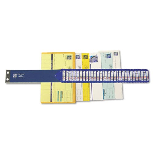 C-Line Heavy-duty Indexed Sorter 31 Dividers Alpha/numeric/month/date/day Index Letter Size Blue Frame - Office - C-Line®