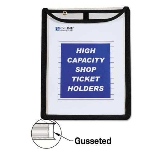 C-Line High Capacity Shop Ticket Holders Stitched 150 Sheets 9 X 12 X 1 15/box - School Supplies - C-Line®