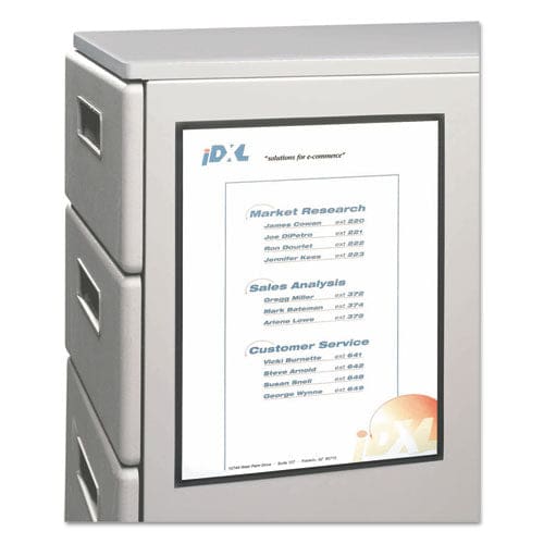 C-Line Magnetic Cubicle Keepers Display Holders 9.2 X 11.69 Magnetic Mount Clear 25/pack - Furniture - C-Line®