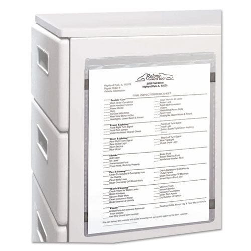 C-Line Magnetic Shop Ticket Holders Super Heavyweight 15 Sheets 8.5 X 11 15/box - School Supplies - C-Line®