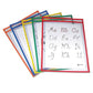 C-Line Reusable Dry Erase Pockets 12 X 9 Black - School Supplies - C-Line®