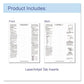 C-Line Sheet Protectors With Index Tabs Clear Tabs 2 11 X 8.5 8/set - School Supplies - C-Line®