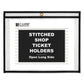 C-Line Shop Ticket Holders Stitched Both Sides Clear 75 Sheets 12 X 9 25/box - School Supplies - C-Line®