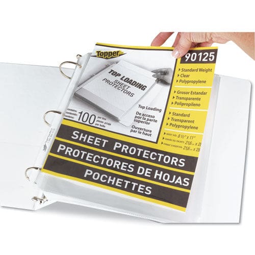 C-Line Top-load Polypropylene Sheet Protectors Standard Letter Clear 2 100/box - School Supplies - C-Line®