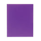 C-Line Two-pocket Heavyweight Poly Portfolio Folder 11 X 8.5 Purple 25/box - School Supplies - C-Line®