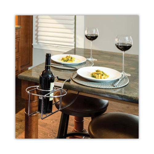 C-Line Wine By Your Side Steel Frame/red Wine Adapter/ice Bucket 161.06 Cu In Stainless Steel - Food Service - C-Line®