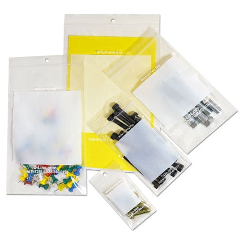 C-Line Write-on Poly Bags 2 Mil 4 X 6 Clear 1,000/carton - Office - C-Line®