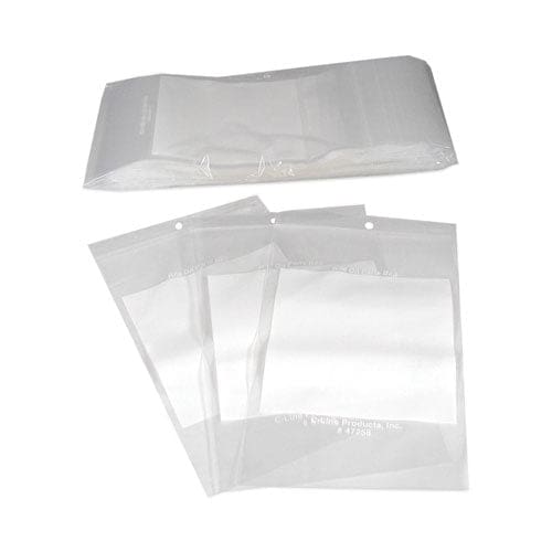 C-Line Write-on Poly Bags 2 Mil 5 X 8 Clear 1,000/carton - Office - C-Line®