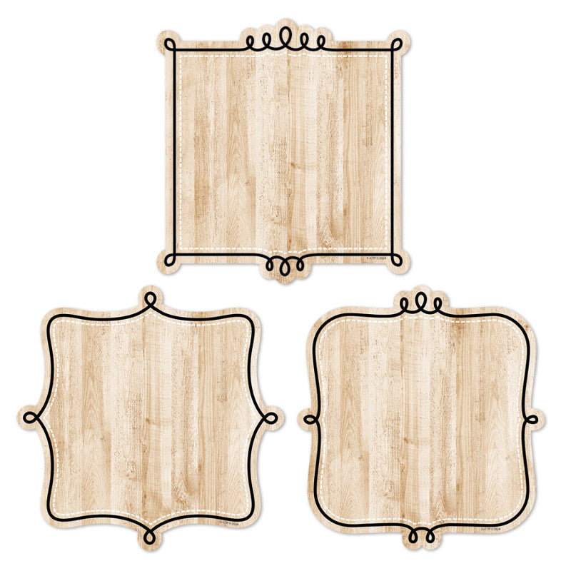 Loop De Loop On Wood 6In Cut Outs Core Decor (Pack of 6)