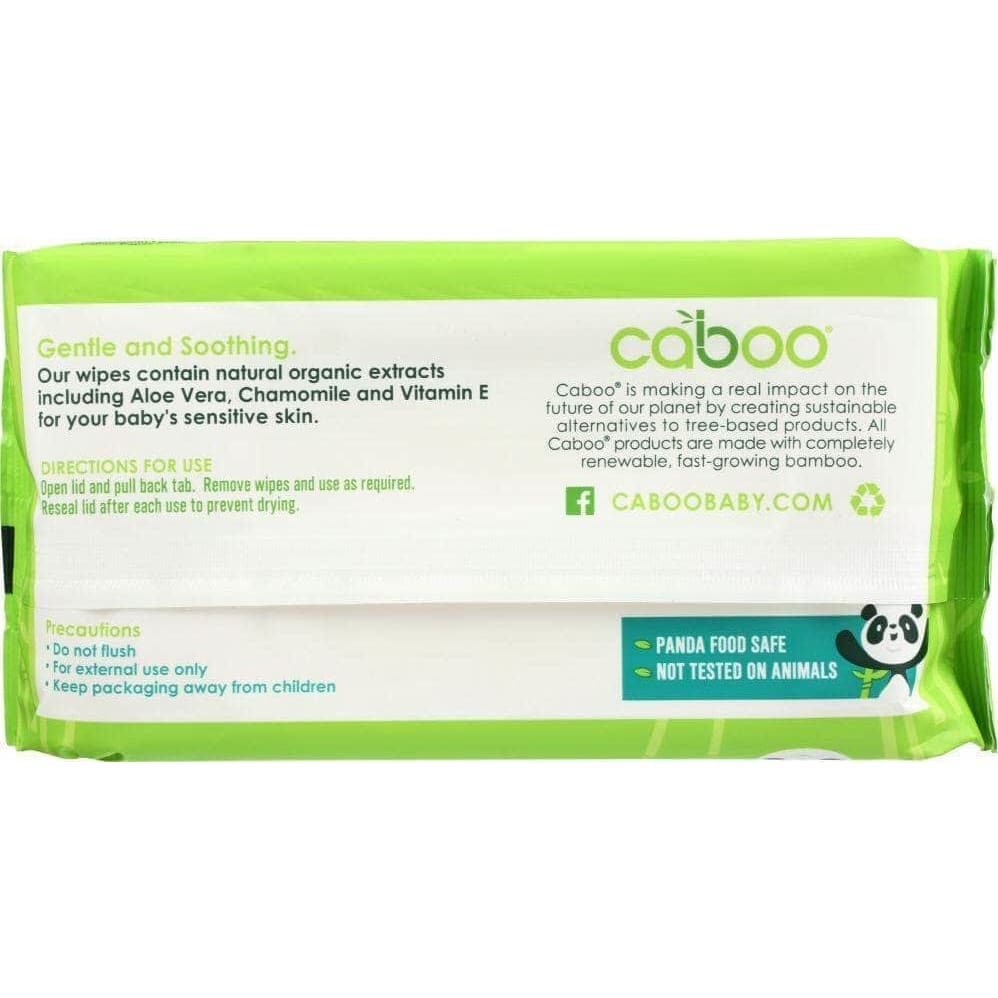 Caboo Caboo Wipe Baby Bamboo Flip Top, 72 packs