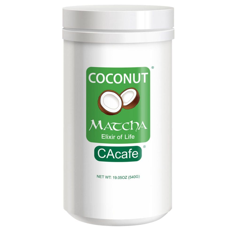 CAcafe Coconut Matcha (19.05 oz.) - Coffee Tea & Cocoa - CAcafe Coconut