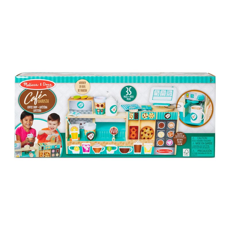 Cafe Barista Coffee Shop - Pretend & Play - Melissa & Doug