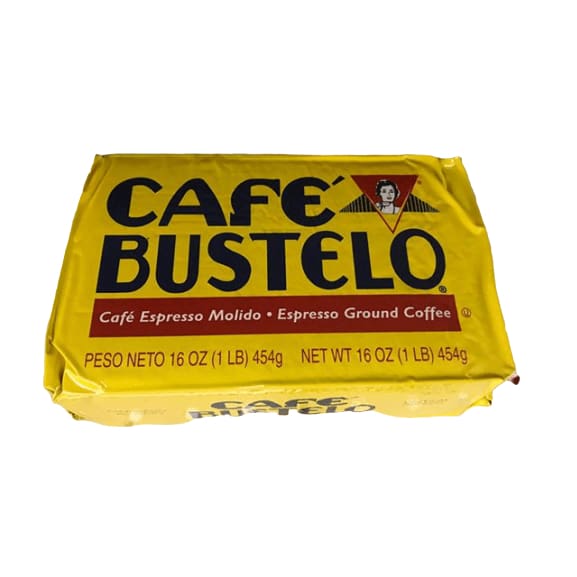 Café Bustelo Coffee Espresso Ground Coffee Brick, 16 Ounces - ShelHealth.Com