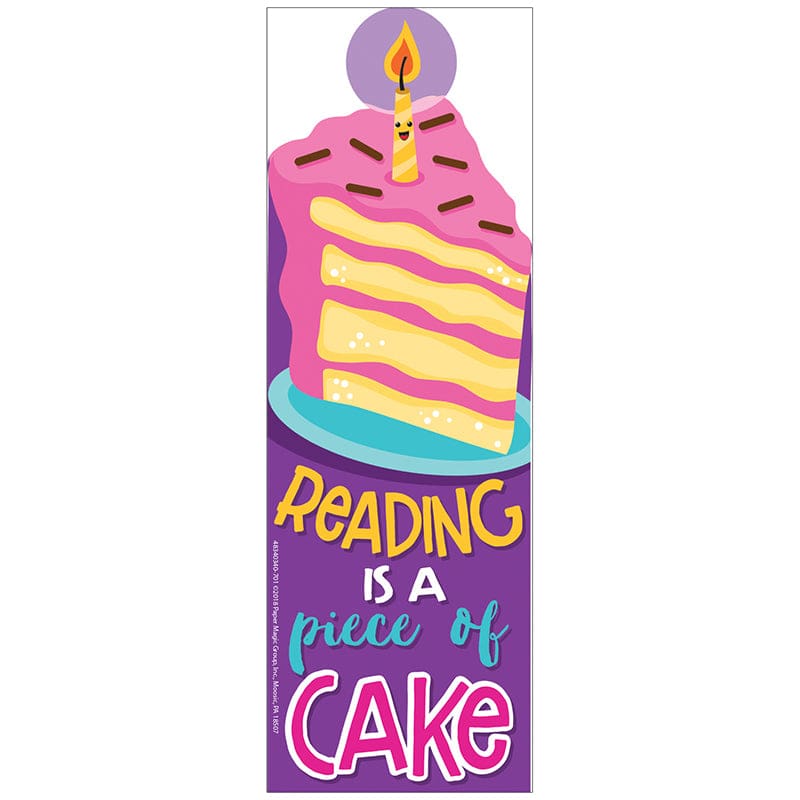 Cake Bookmarks Scented (Pack of 10) - Bookmarks - Eureka