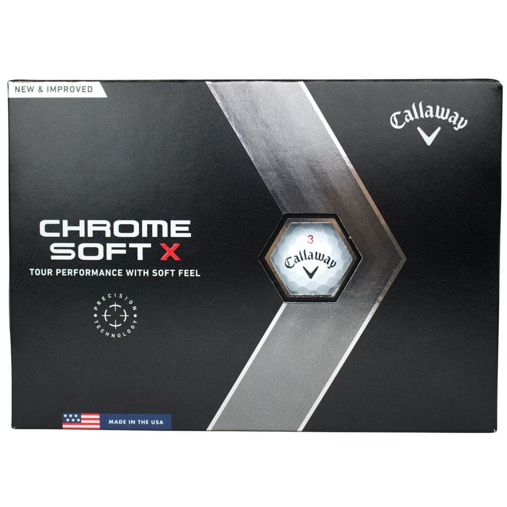 Callaway Chrome Soft X Golf Balls - 12 pk. - Sports Equipment - Callaway