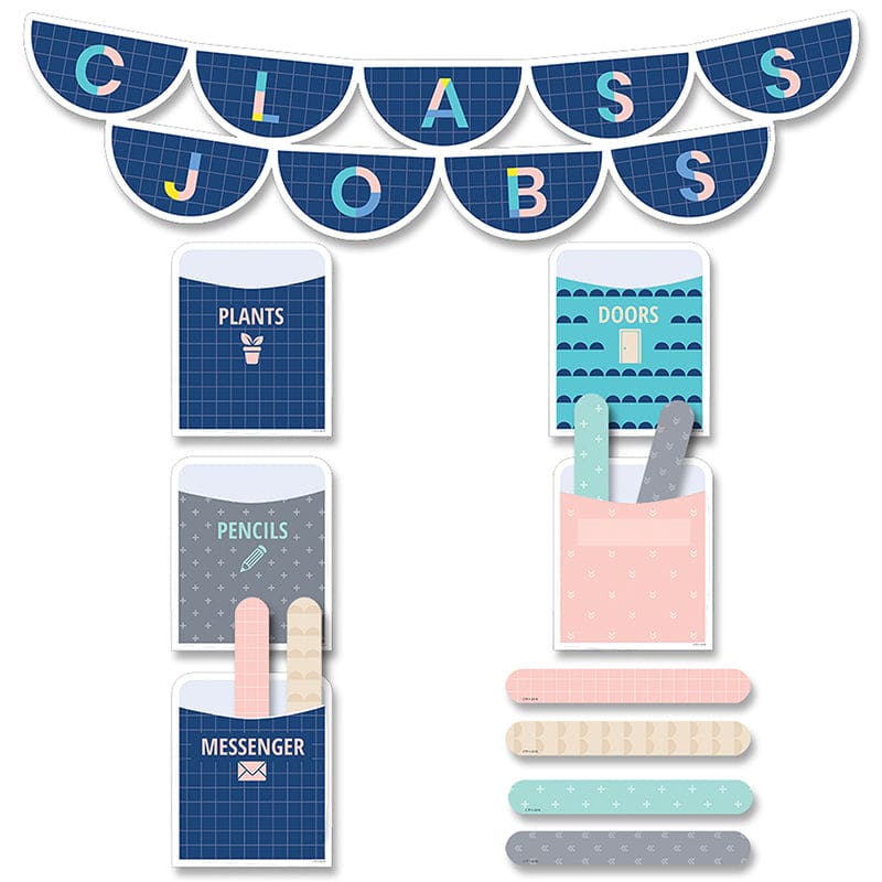 Calm & Cool Class Jobs Mini Bb St (Pack of 6) - Classroom Theme - Creative Teaching Press