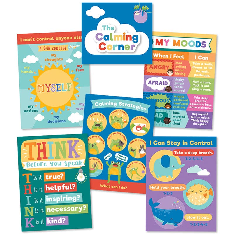 Calming Strategies Bb St (Pack of 3) - Motivational - Carson Dellosa Education